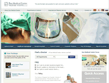Tablet Screenshot of eng.sunhospital.com